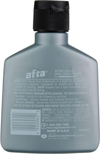 Afta After Shave Skin Conditioner - Original Formula, 3 oz Bottle (Pack of 5)