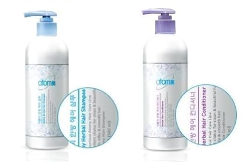 Herbal Hair Shampoo and Conditioner Set - 500ml Each for Hair Care