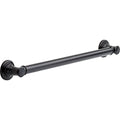 Delta 41624-RB Traditional 24-Inch Venetian Bronze Grab Bar with Concealed Mounting