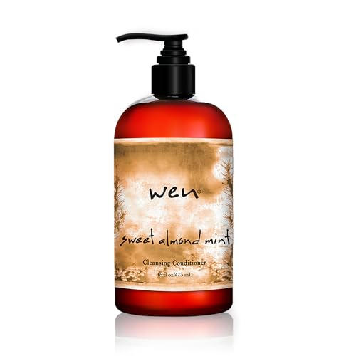 WEN by Chaz Dean Cleansing Conditioner for Hair - All-in-One Shampoo & Conditioner, Rosemary & Almond Mint, 16 Fl Oz