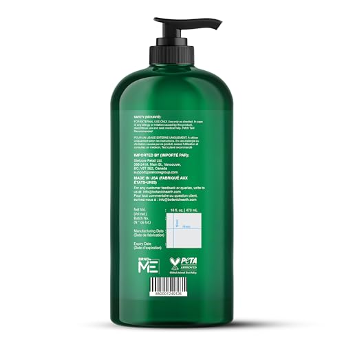 Tea Tree Body Wash & Shampoo Set with Mint & Natural Oils – Fungal & Skin Care
