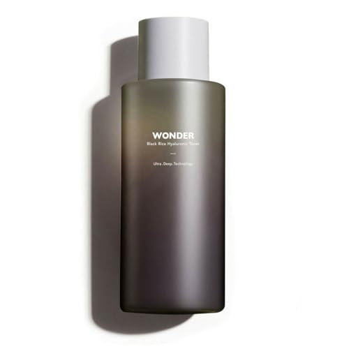 haruharu Wonder Black Rice Hyaluronic Toner, Deep Hydration, Glass Skin, Hyaluronic Acid, Lavender Oil, Skin Plumpling, Korean Skincare, Vegan, Cruelty-Free, 5.1 fl.oz