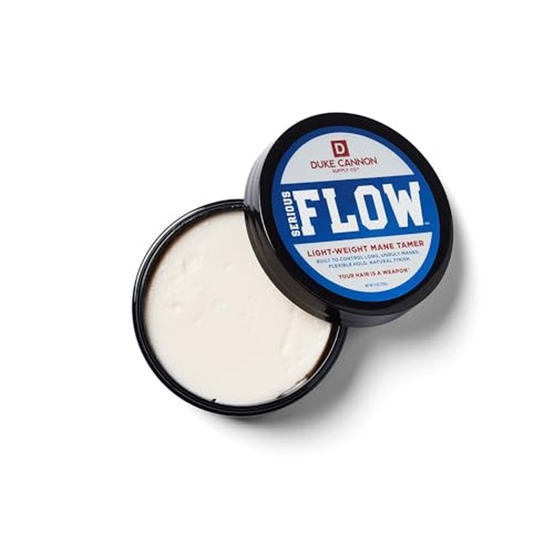 Duke Cannon Men's Serious Flow Hair Styling Putty - The Mane Tamer 6 oz. (Pack of 2)