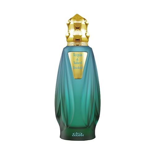 Unisex Arabian Perfume Spray - Acqua Di Nabeel Absolute with Rose, Lemon, Vanilla & Oud - 3.3oz Travel Size EDP