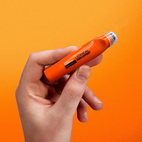 L'Or?al Men Expert Hydra Energetic Eye Roll-On, With Vitamin C*, Anti-Fatigue Formula Reduces Appearance of Dark Circles, [10ml]