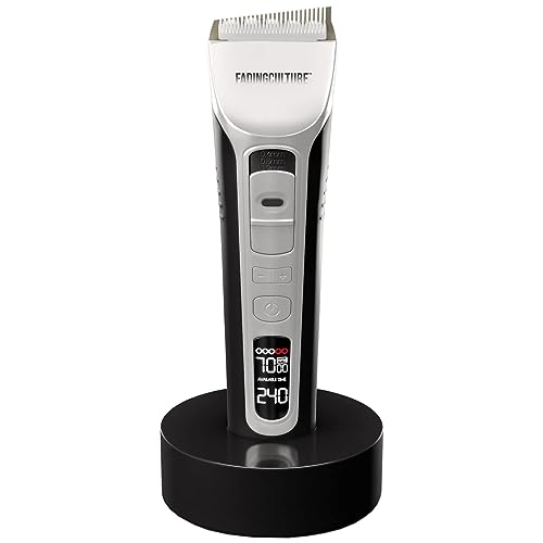 Cordless Hair Clipper with Precision Guards for Professional & Home Use