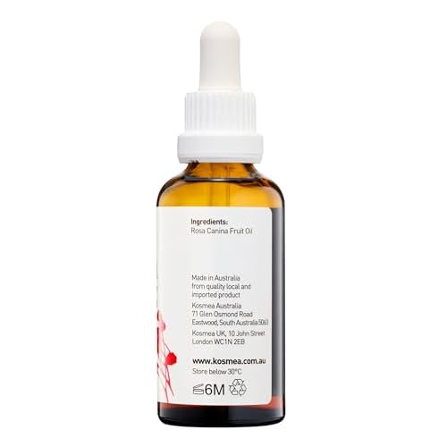 Kosmea Rosehip Oil ? Sustainably Harvested, Anti-Aging Benefits for Face & Body ? Premium Quality Oil Using the Entire Fruit, Seed & Skin - 1.42 fl oz