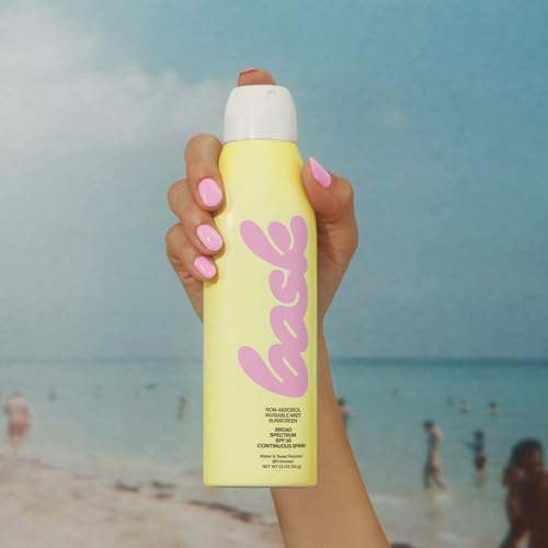 Bask SPF 50 Sunscreen Spray Non-Aerosol 5.5 oz - Broad Spectrum UVA/UVB, Reef-Friendly, Lightweight & Moisturizing (Variation of This Listing)