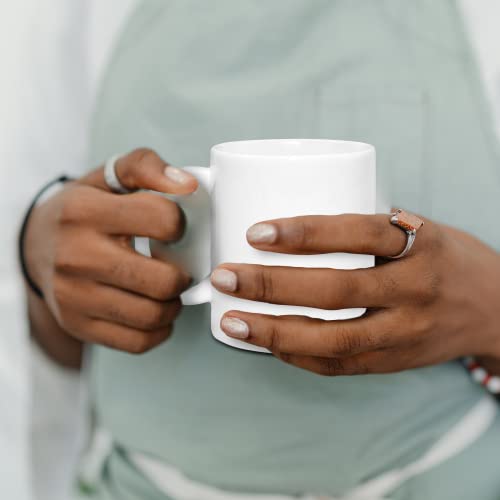 White Ceramic Coffee Mug Set 36pcs 11oz Dishwasher & Microwave Safe