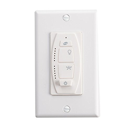 6-Speed DC Ceiling Fan Wall Control Switch - White