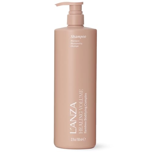L'ANZA Healing Volume Thickening Shampoo 33.8 Fl Oz - Gentle, Sulfate-Free Hair Care for Fine Hair (Pack of 1)