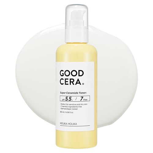 Ceramide Toner for Dry Sensitive Skin - Hydrating pH 5.5 Essence with Hyaluronic Acid & Niacinamide