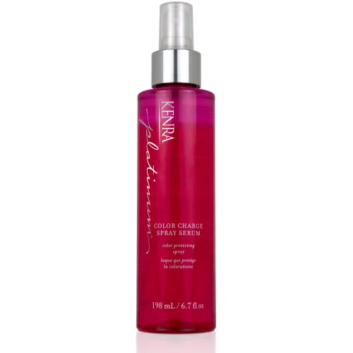 Kenra Platinum Color Charge Spray Serum 6.5 Fl Oz - Color Protecting & Thermal Shield