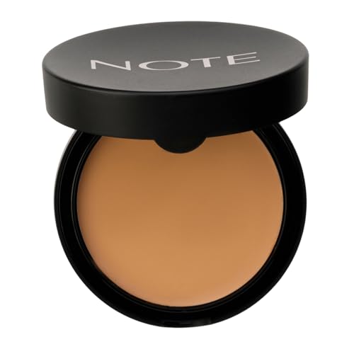 NOTE Luminous Silk Cream Powder - Medium Buildable Coverage Weightless Setting Powder Foundation - Soft-Matte Finish - 03-0.4 oz