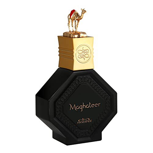Unisex Arabian Perfume Spray - Maghateer Collection with White Flowers & Oud - Travel Size 3.3 oz EDP