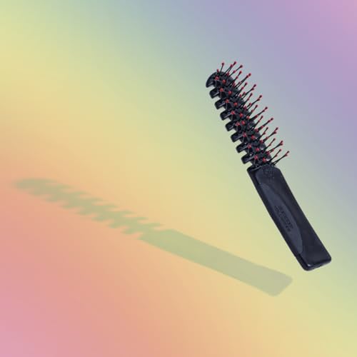 Cricket Static Free Volumizer Hair Brush - Blow Drying, Styling, and Detangling All Hair Types, Long, Short, Thick, Thin, Curly, Straight, and Wavy
