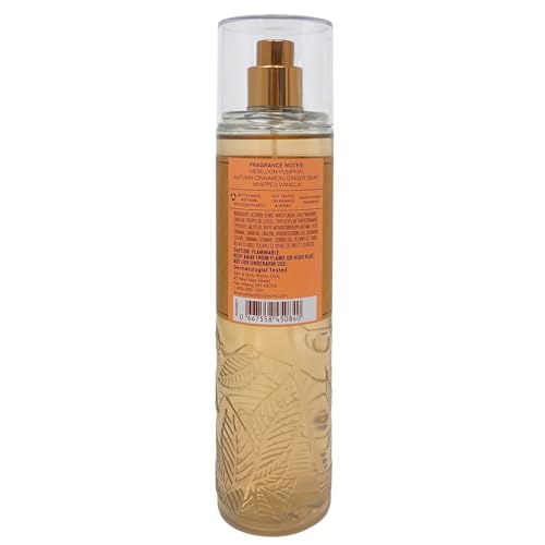 Body Mist Set - Sweet Cinnamon Pumpkin Fragrance, Pack of 3
