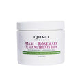 Qhemet MSM & Rosemary Hair Growth Balm for Dry Scalp & Thinning - Vegan, 4 oz