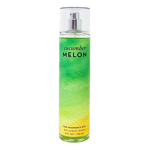 Bath & Body Works Cucumber Melon Fine Fragrance Mist Gift Set – 3 Full-Size mists