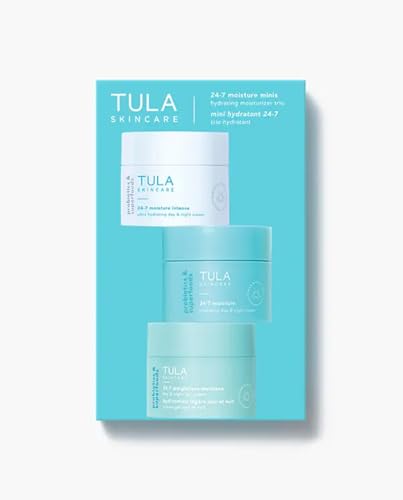 TULA 24-7 Travel Moisturizer Set - Original, Intense & Weightless, 0.52oz, 3-Pack - Classic Variation