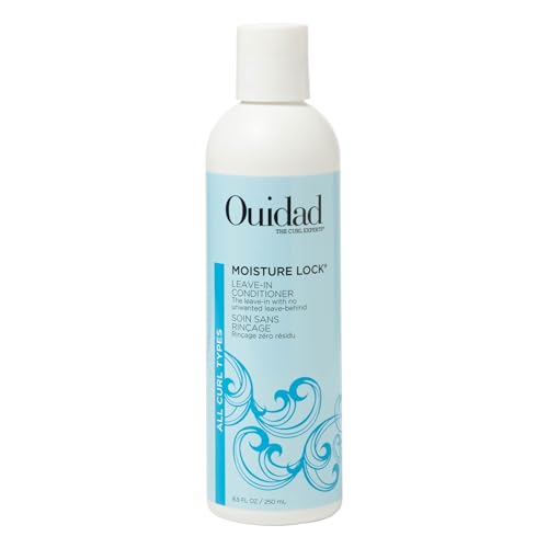 Ouidad Moisture Lock Leave-In Conditioner 8.5 Fl Oz – Curly Hair & Styling Primer