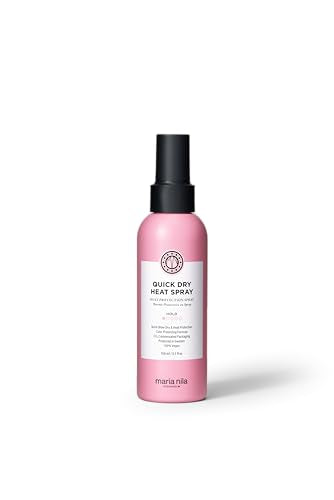 Maria Nila Quick Dry Heat Protectant Spray 5.1 Fl Oz - Shortens Blow-Dry Time, Vegan Swedish Haircare