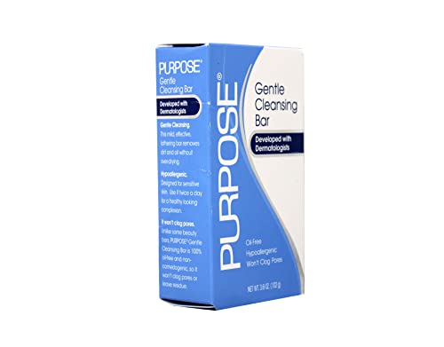 Purpose Gentle Cleansing Bar Almond - Sensitive Skin, 3.6 oz, Pack of 1