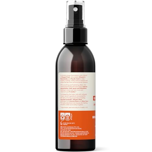 VITAMIN C BRIGHTENING MIST GLOW ACTIVE-C | 125mL by Sukin Naturals USA