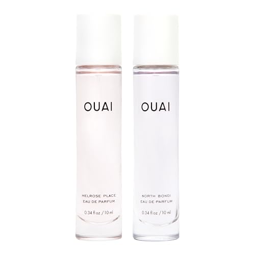 OUAI Travel Fragrance Set - Mini Eau de Parfum Bundle with Melrose Place & North Bondi