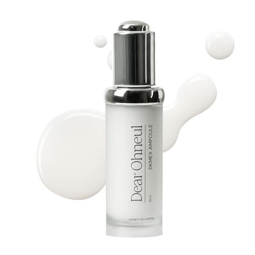 DKMEX Ampoule | 30ml 1.01 Fl. Oz | Glow Booster | Wrinkle Improvement | Brightening | Donkey Milk | Moisturizing | Korean Skincare