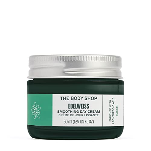 The Body Shop Edelweiss Smoothing Day Cream ? For Smoother Looking Skin ? Vegan ? 50ml