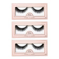 Mini False Eyelashes 3 Pack - Natural, Reusable, Cruelty-Free Lashes for All Eye Shapes