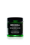Men's Charcoal Face Mask with Detoxifying Clay & Hyaluronic Acid - Unscented, 4 oz