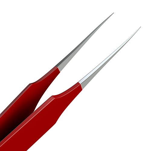 Ingrown Hair Tweezers 5 Pack - Pointed Tip Stainless Steel Precision Grooming