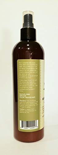 Hemp 10-in-1 Hair Detangler with Argan & Coconut Oil - Vegan & Cruelty-Free
