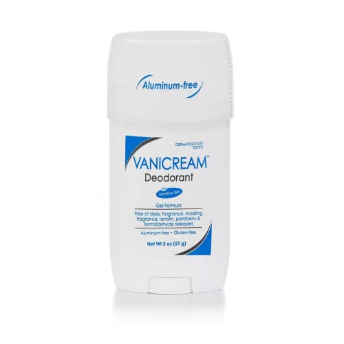 Vanicream Aluminum-Free Gel Deodorant - 2 oz - Unscented Formula for Sensitive Skin & Gentle Body Wash -12 fl oz - Formulated Without Common Irritants for Those with Sensitive Skin