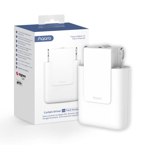 Smart Curtain Motor Track Version - Compatible with U and I Rails, App & Voice Control
