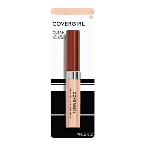 Invisible Concealer Fair 0.32 Fl Oz - Full Coverage Undereye Makeup
