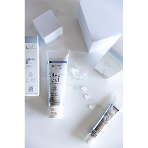 Silver Biotics 24 PPM Silver Wound Healing Gel | Layer of Protection for Cuts, Irritations, and Burns | 1.5 oz