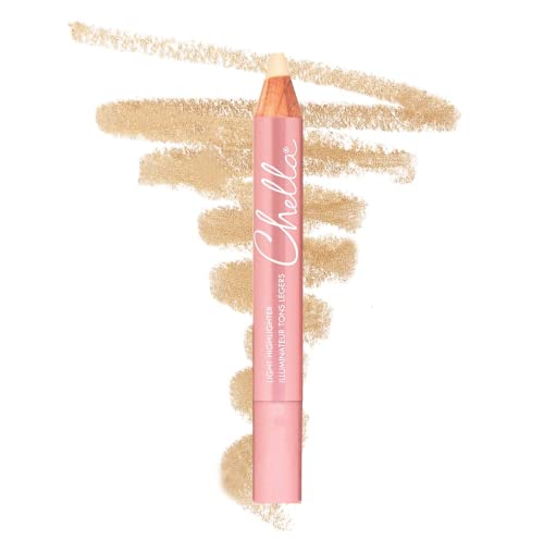 Chella Light Matte Highlighter Pencil - Vegan Makeup Concealer & Under Eye Brightener - Pack of 1