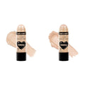 wet n wild MegaGlo Conceal and Contour Neutral Follow Your Bisque,1 Ounce and Nude For Thought Makeup Sticks Bundle
