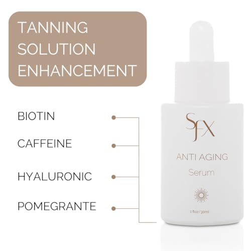 SunFX Sunless Tanning Additive | Anti-Aging | Powerful Anti-Aging Ingredients - 1 fl oz/30ml