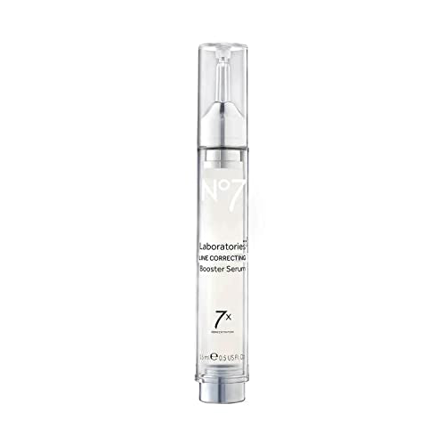 No7 Line Correcting Booster Serum with Collagen Peptides - Anti-Aging Face Treatment