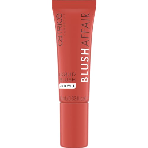 Catrice | Blush Affair Liquid Blush | Long-Lasting & Lightweight Multi-Use Make Up for Cheeks & Lips | Vegan & Cruelty Free | Without Parabens, Gluten, & Preservatives (20 | Orange Fizz)