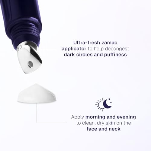 Anti-Wrinkle Eye Serum with Hyaluronic Acid - Hydrating & Plumping 0.5 fl oz