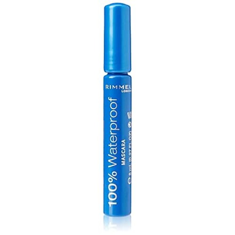 100% Waterproof Mascara 8ml - 001 Black Black