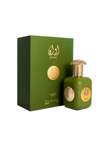 Lattafa Awaan Gold Unisex Eau De Parfum Spray 3.4 Fl Oz - Luxury Arab Fragrance