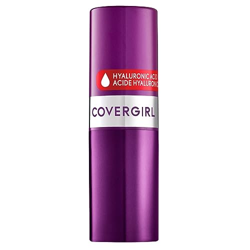COVERGIRL Simply Ageless Moisture Renew Core Lipstick, Devoted Red, Pack of 2
