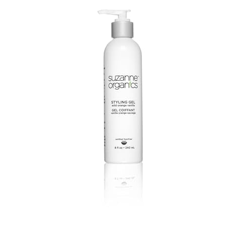 Natural Hair Gel for Frizz Control & Hold - Toxic-Free, 8 oz
