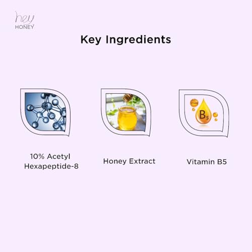 Wrinkle-Smoothing Peptide Serum with Honey & Vitamin B5 - 0.67 fl oz
